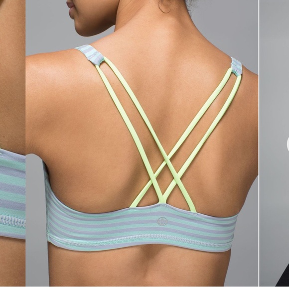 Lululemon Striped Free to Be Sports Bra - Picture 2 of 7
